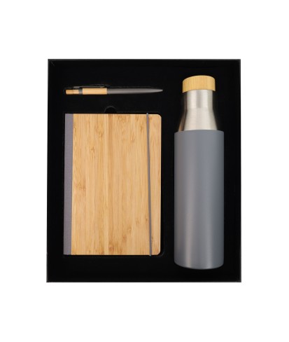 GS014 - Bamboo Lid Bottle Gift Set